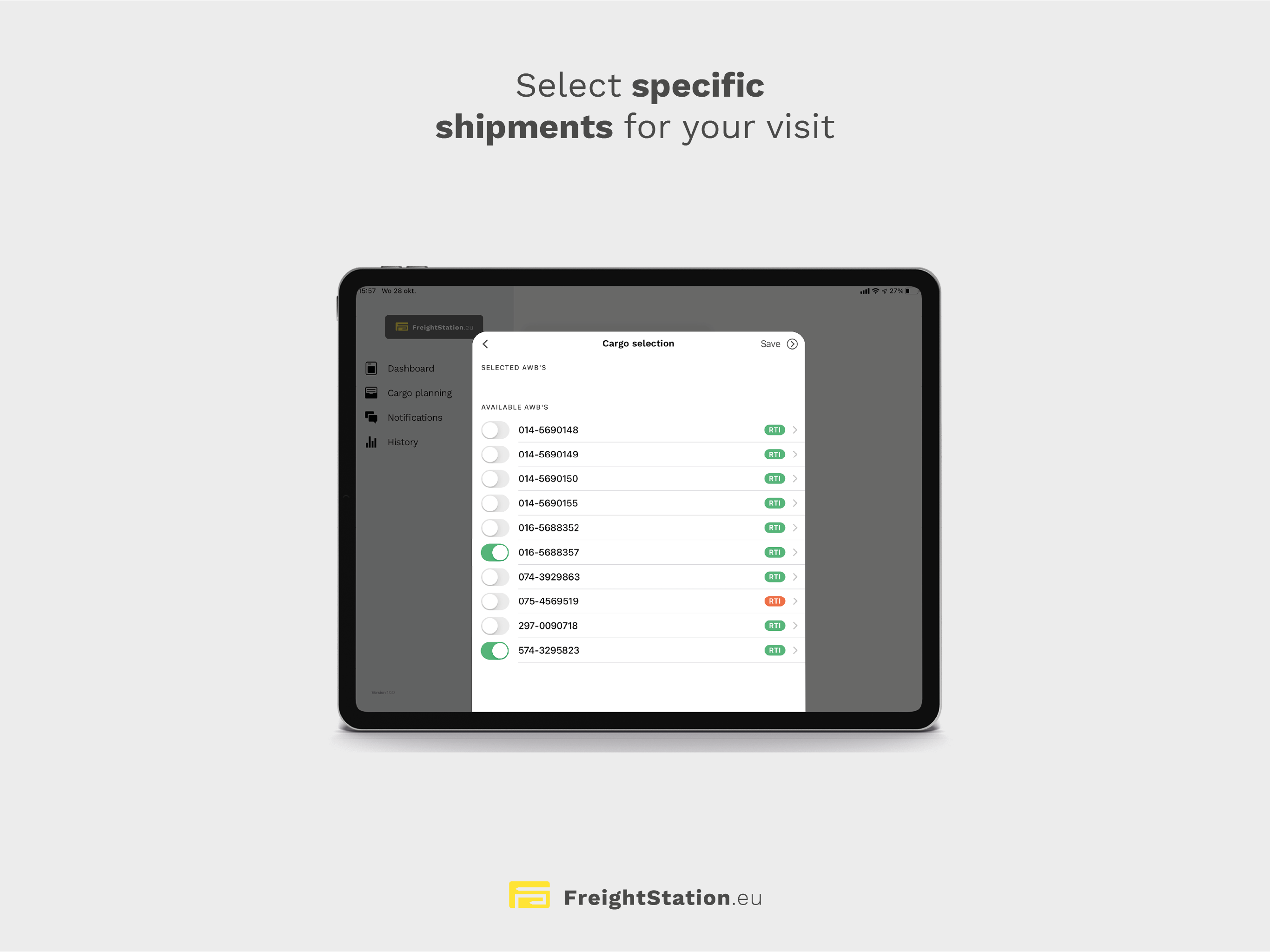 FreightStation screenshot 8