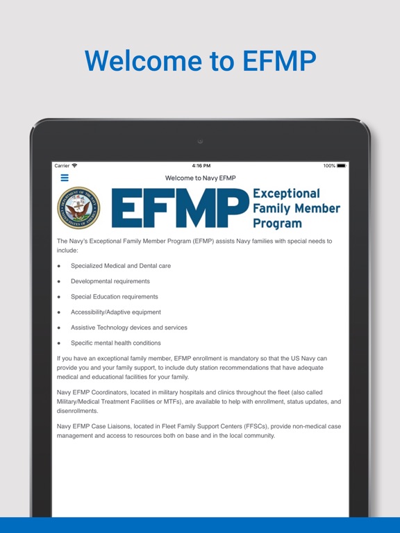 Screenshot #4 pour Navy EFMP