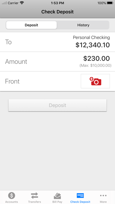 First Security Bank Canby Screenshot