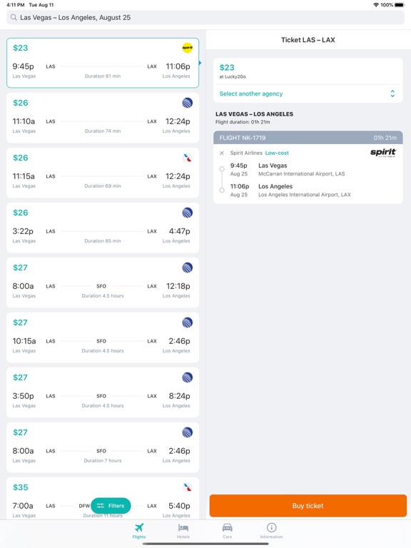 Screenshot #6 pour Vols pas chers — All Airlines!