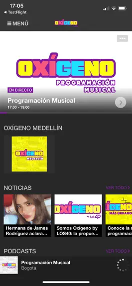 Game screenshot Oxígeno FM Radio mod apk