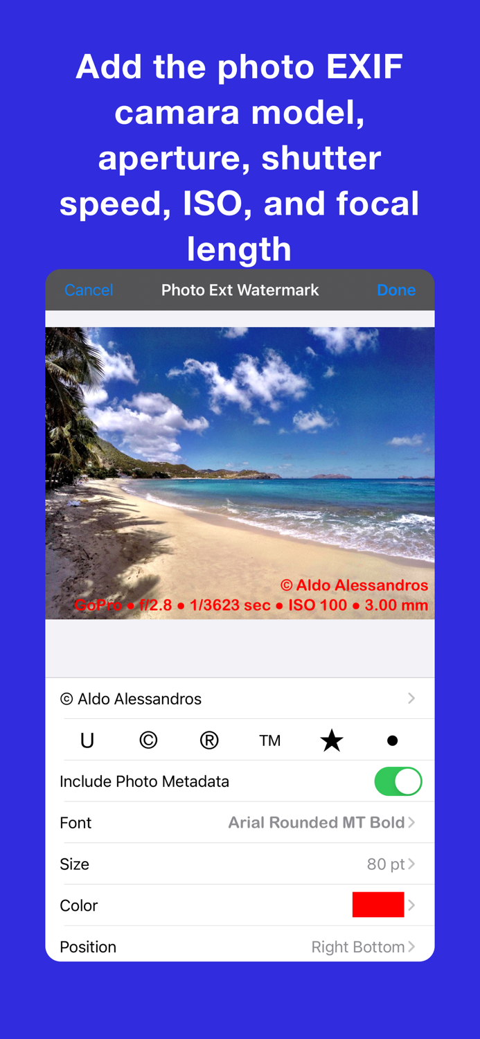 Photo Extension Watermark