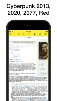 pocket wiki for cyberpunk 2077 iphone screenshot 2