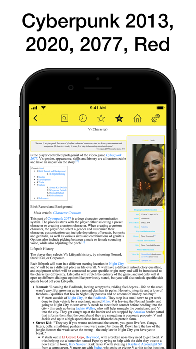 Pocket Wiki for Cyberpunk 2077のおすすめ画像2