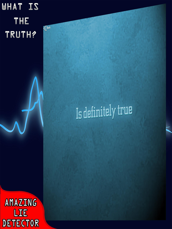 Lie Detector - Truth Test Scan