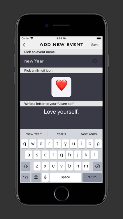 Eventy - Event tracking app