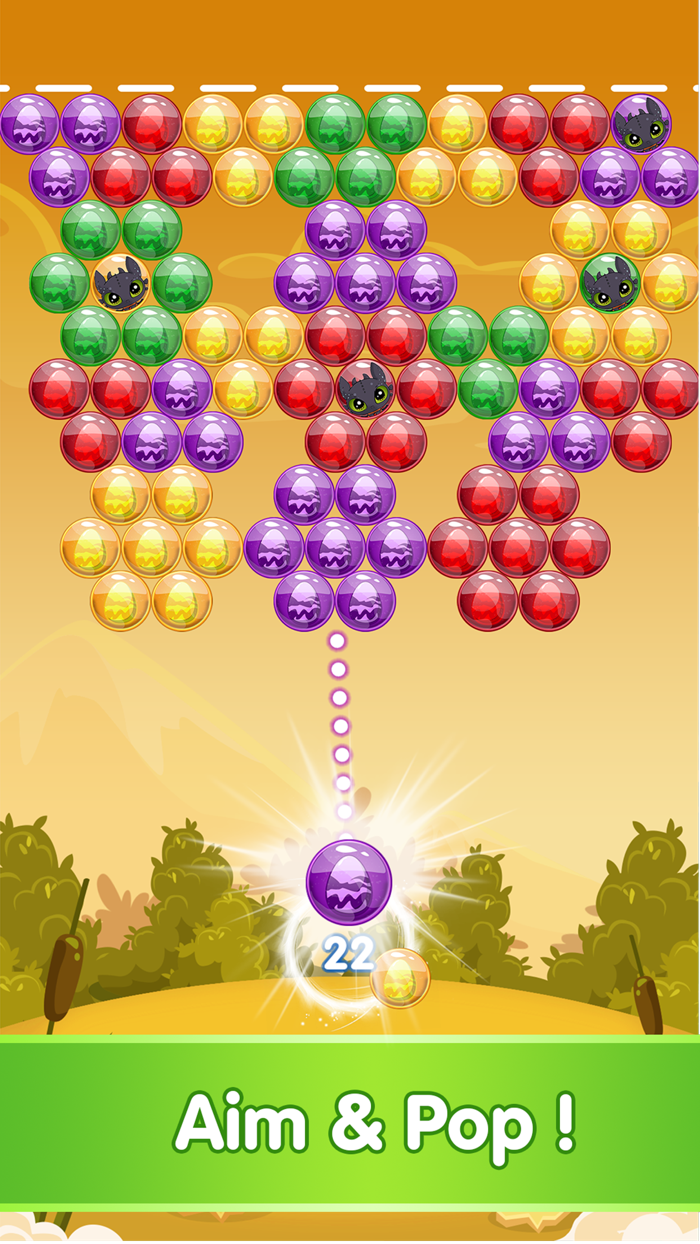Bubble Shooter Dragon Rescue