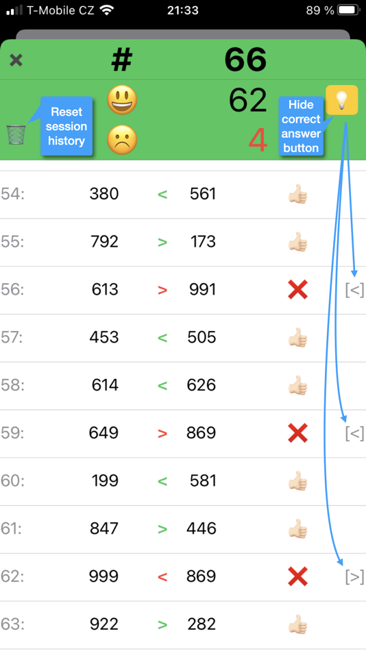 #6. My First Math Compare Numbers (iOS) Podle: Filip Stastny