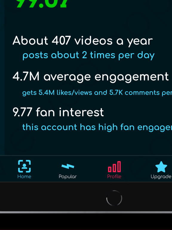 Screenshot #6 pour Tik Tracker by StatStory