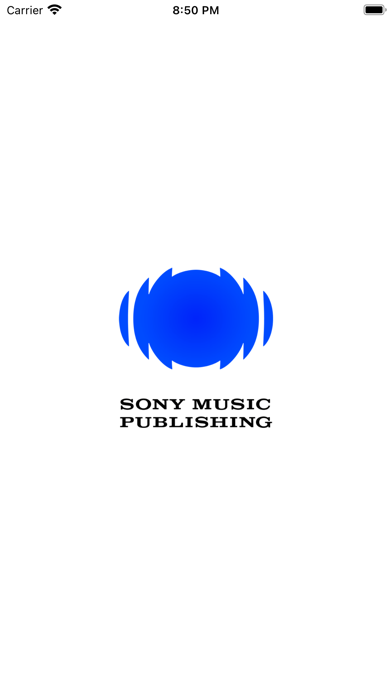 Sony Music Publishing SCORE Screenshot