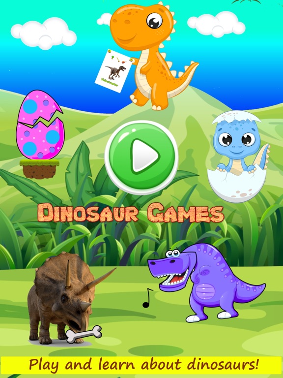 Screenshot #4 pour Jeux de dinosaures!
