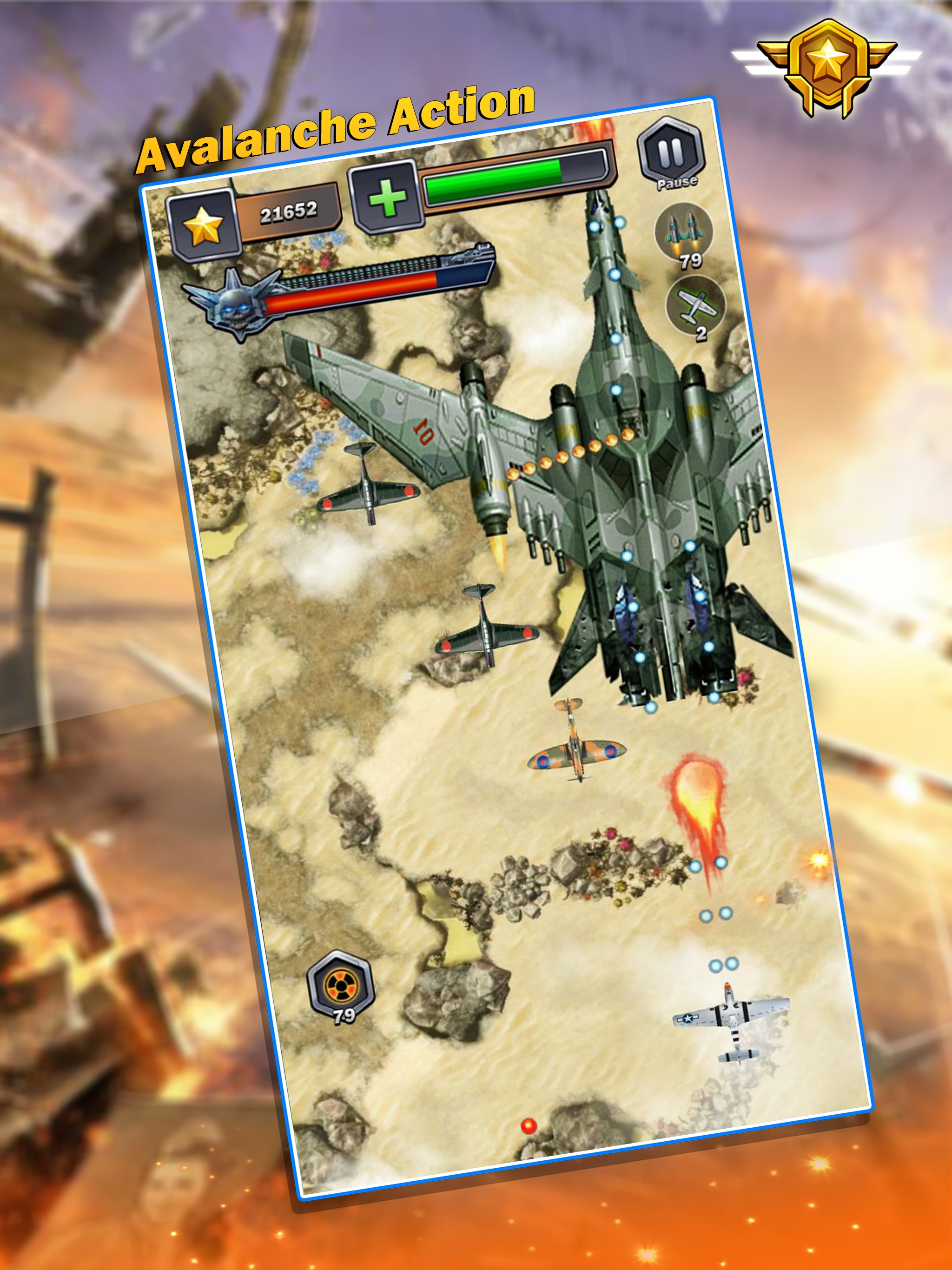 Squadron War: Galactic fighterのおすすめ画像5