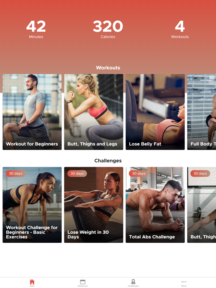 Home Workout No Equipment