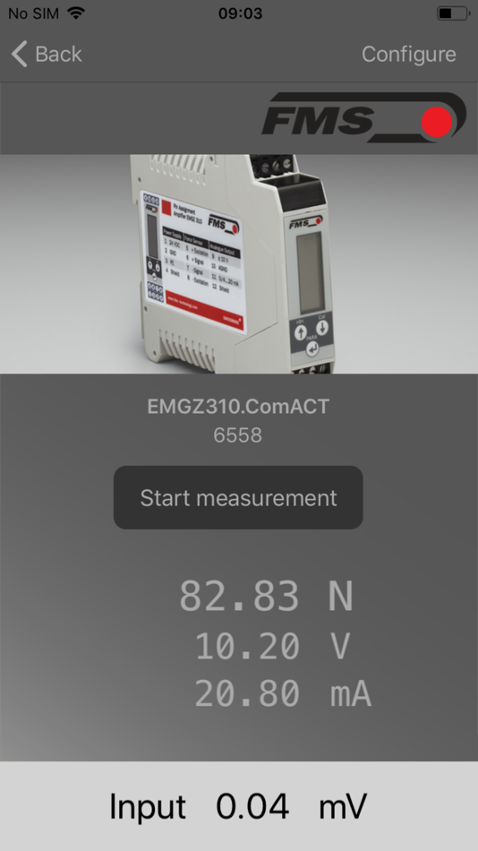 #2. FMS ComACT (iOS) 由: FMS Force Measuring Systems AG