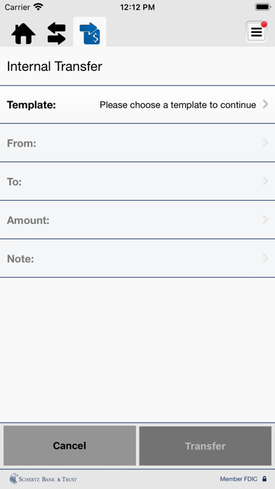 Schertz Bank & Trust Business Screenshot