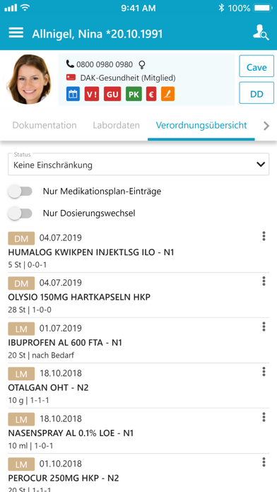 Screenshot #3 pour medatixx mobile