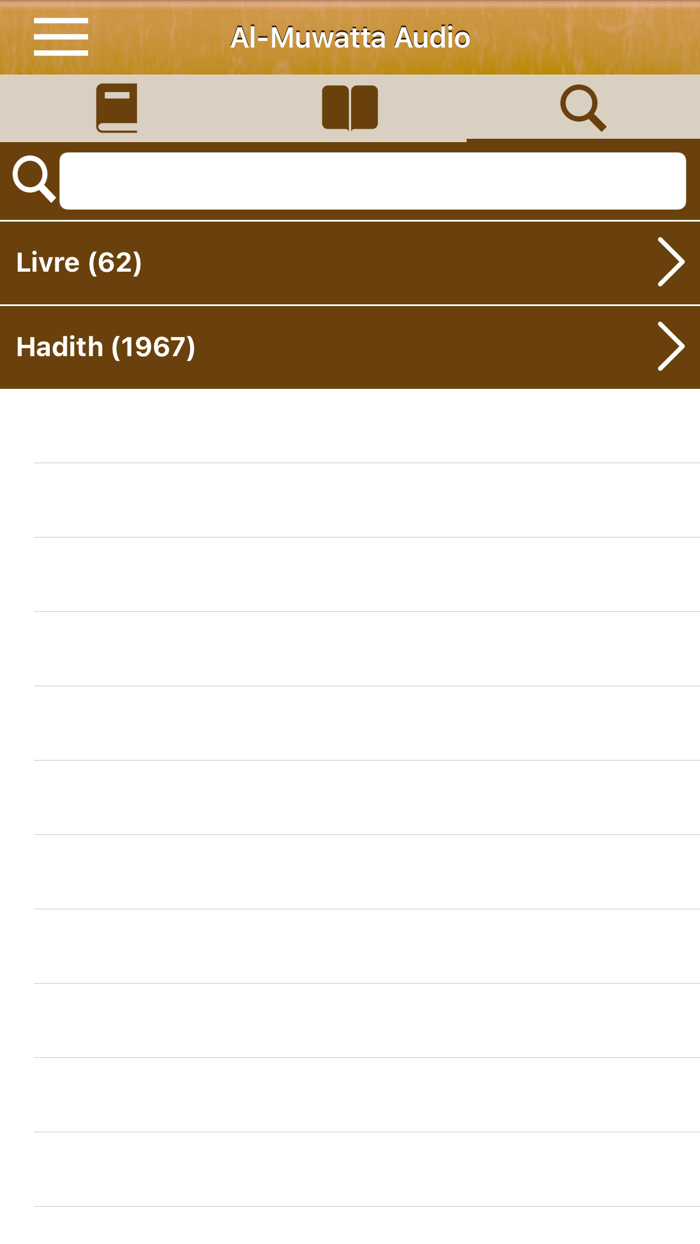 Al-Muwatta Audio en Français