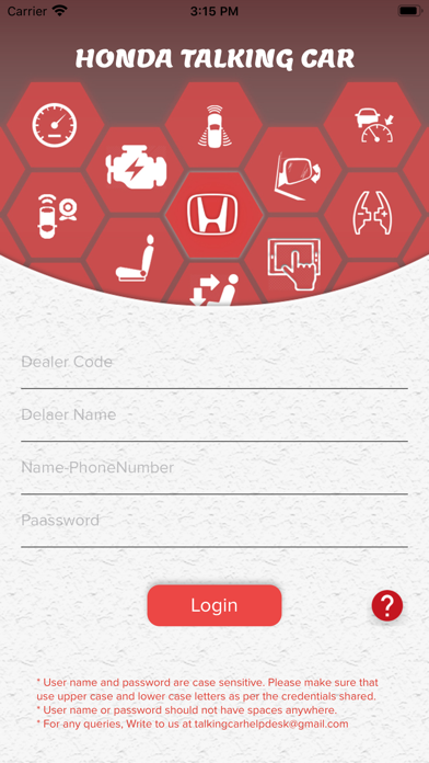 Screenshot #2 pour Honda Talking Car