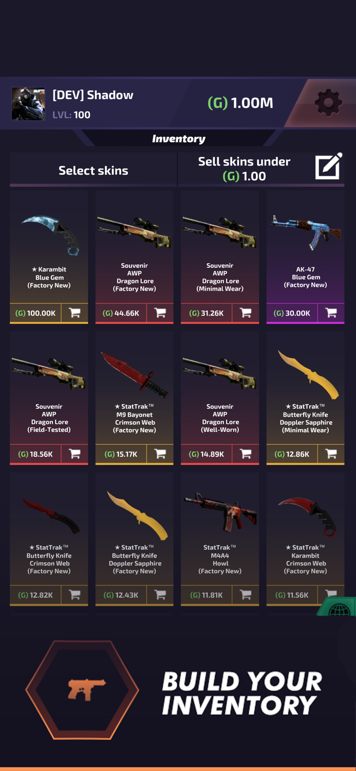 Case Battle - CSGO Clicker