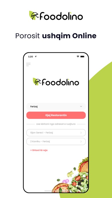 Foodolino.app Screenshot