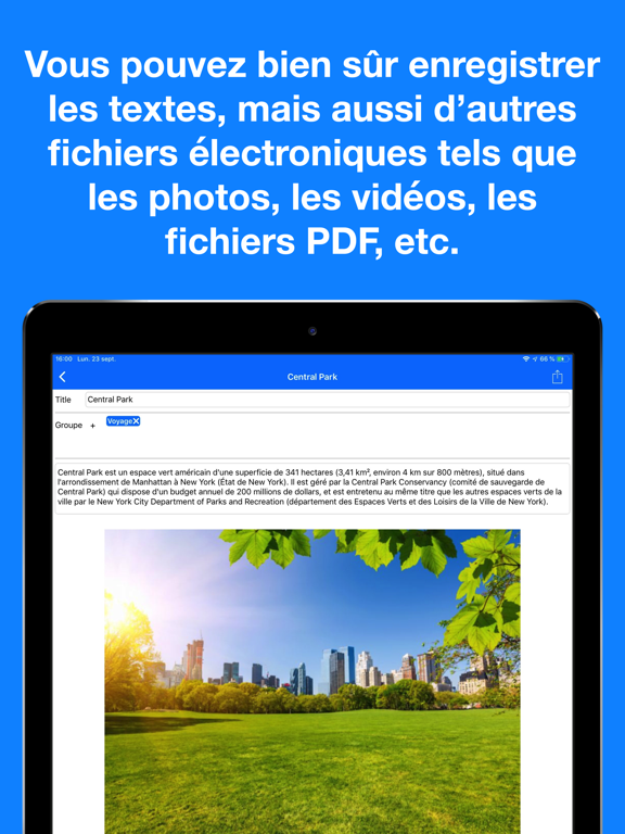 Screenshot #4 pour Notes Polyvalentes