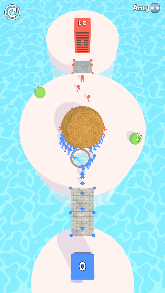 #2. Push Clash (iOS) 由: Ismail Simsek