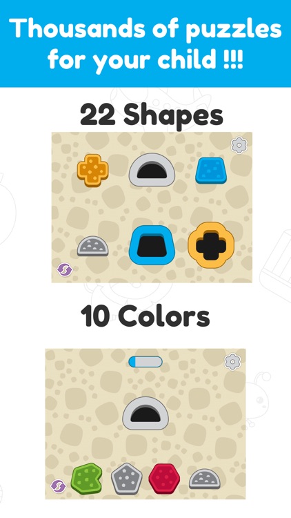 Baby Puzzle: Shapes and Colors