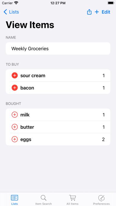 Screenshot #3 pour CheckOffLists