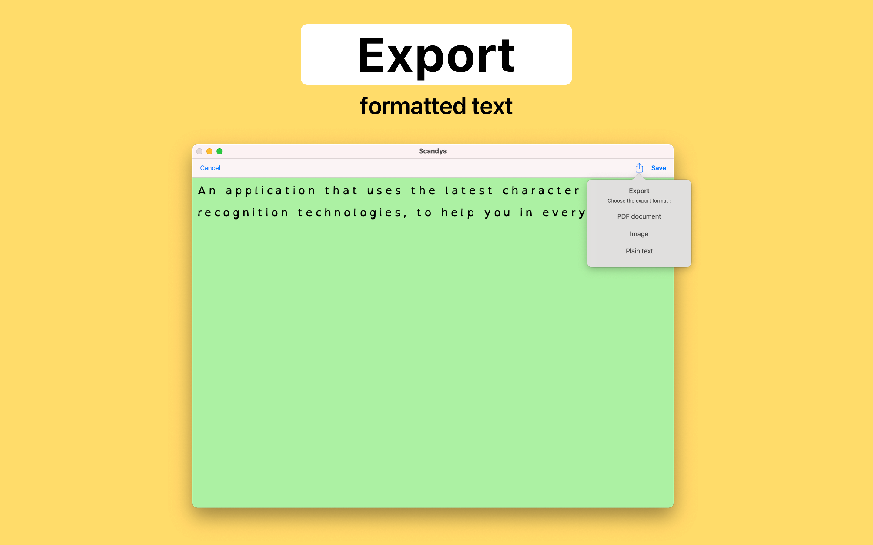 Text reader dyslexia, Scandys screenshot 26