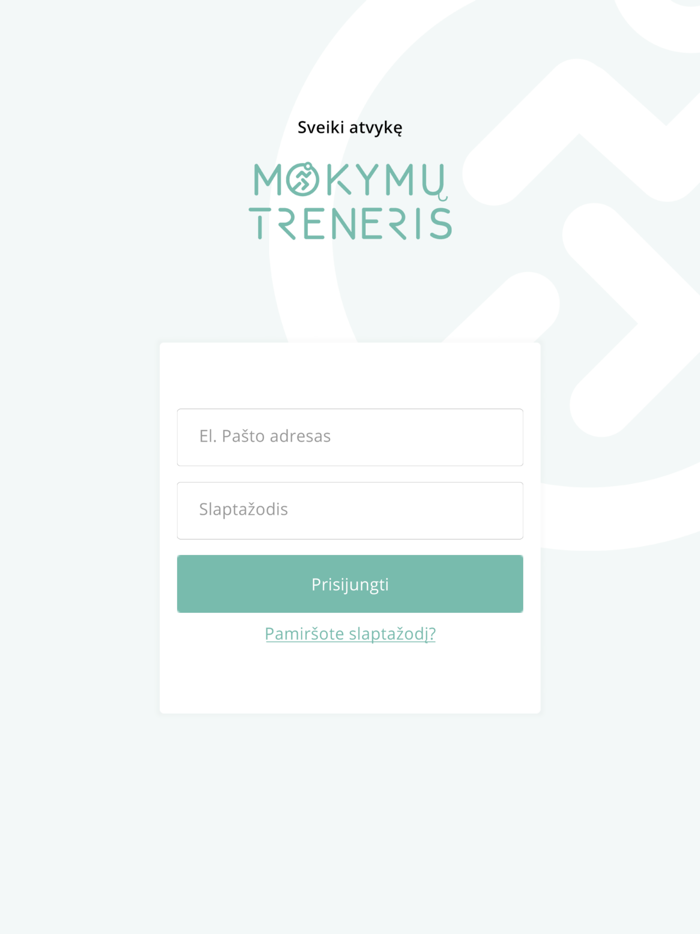 Mokymų treneris