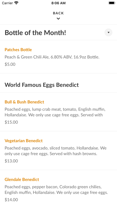 Bull & Bush Brewery Screenshot