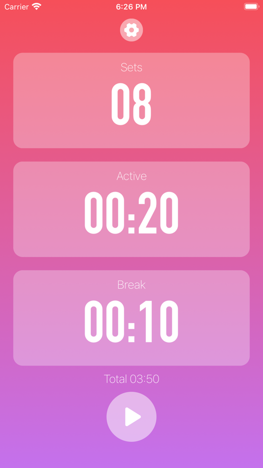 #2. Training Timer - HIIT & Tabata (iOS) 由: XinKE KIDS