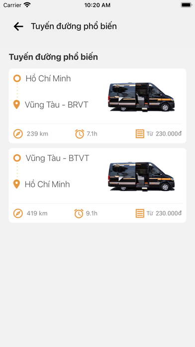Xe Hưng Phát Vũng Tàu Screenshot