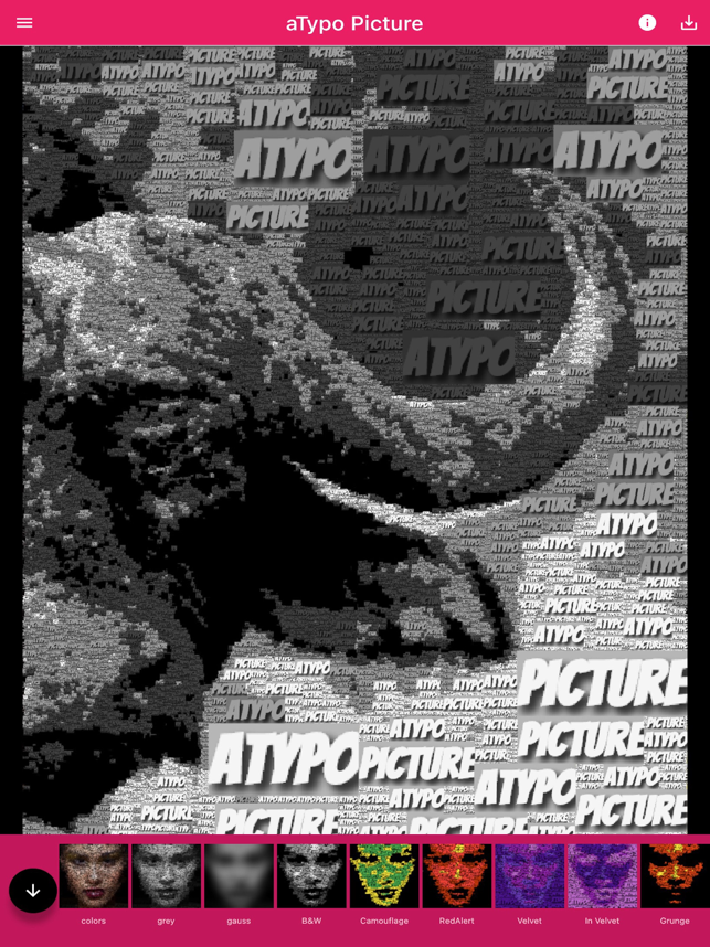 ‎aTypo Picture - a word Photo Screenshot