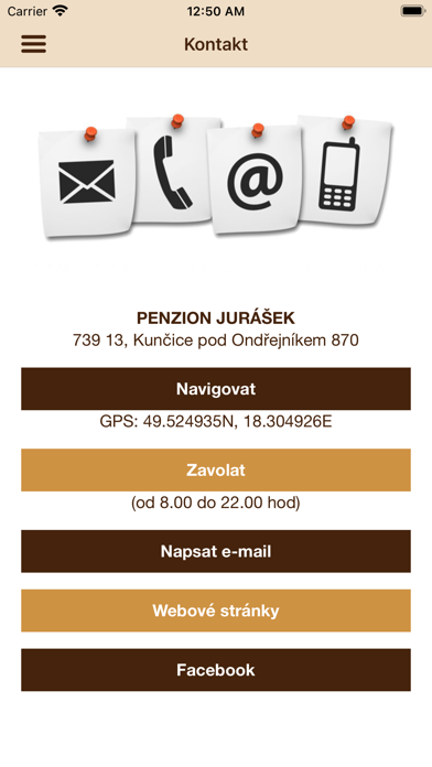 Penzion Jurášek Screenshot