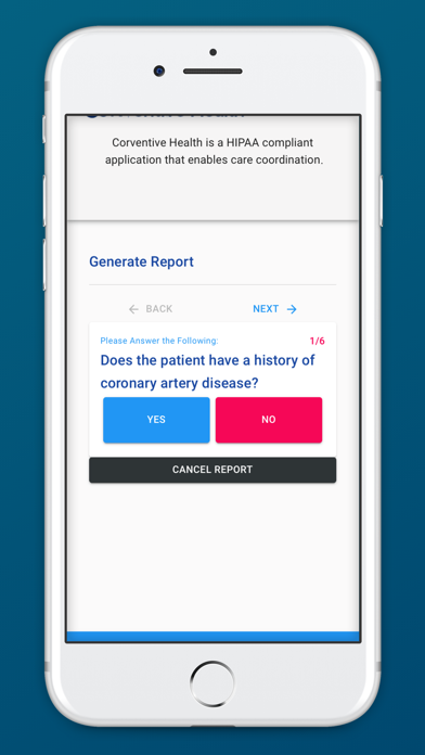 Corventive Cardiologist Screenshot
