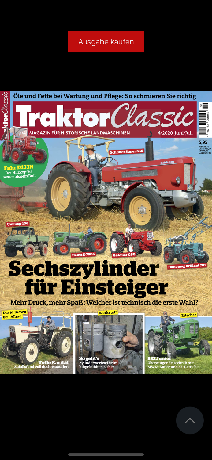 Traktor Classic Magazin