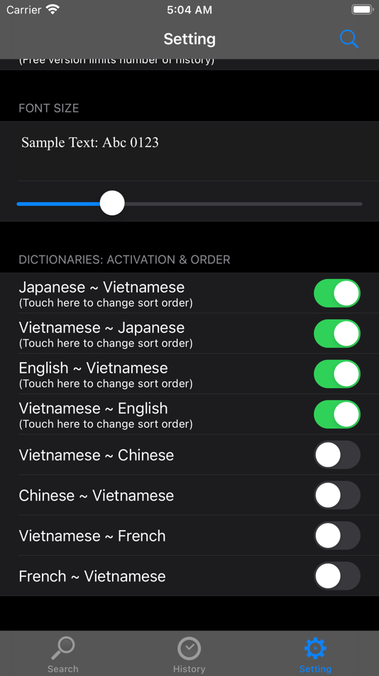 Từ điển 2 (VietnamDictionary) - 2.0 - (iOS)