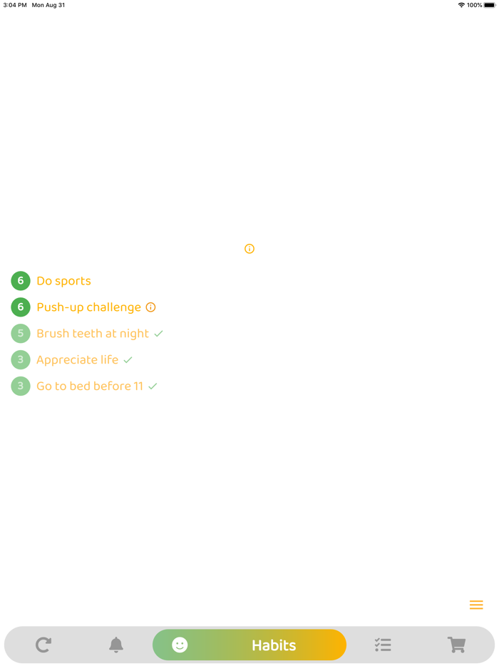 Reminders • Habits • Tasks