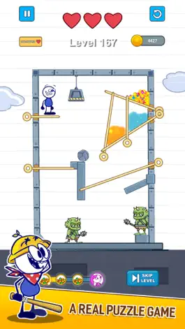 Game screenshot Pencil Boy: Pull The Pin mod apk
