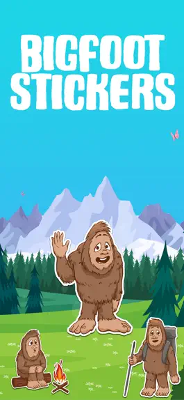 Game screenshot Bigfoot Stickers mod apk