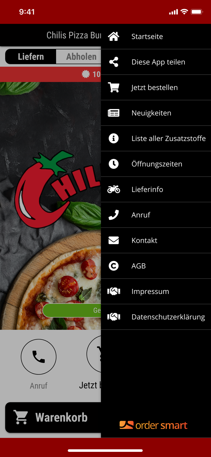 Chilis Pizza Burger and Kebab