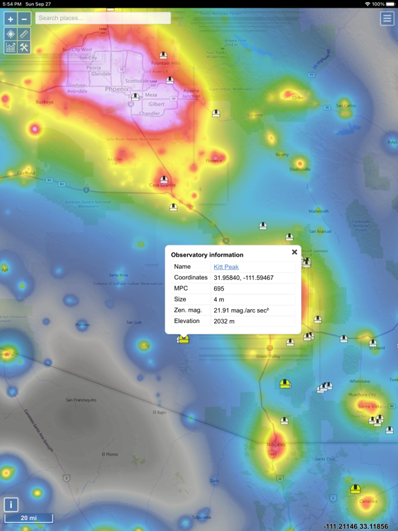 Light Pollution Mapのおすすめ画像4