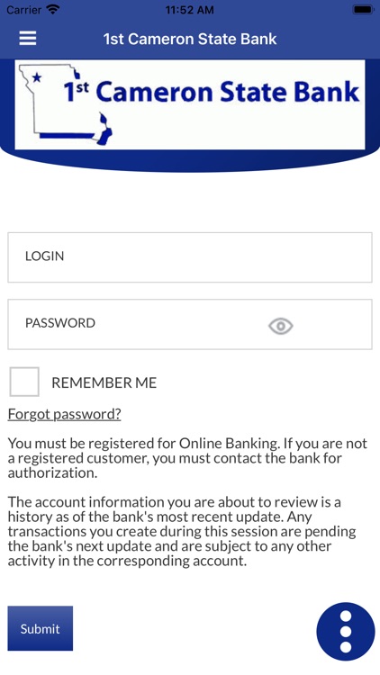 1st Cameron Mobile App