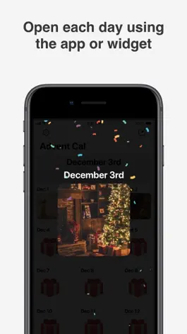 Game screenshot Advent Cal: Widget Calendar apk