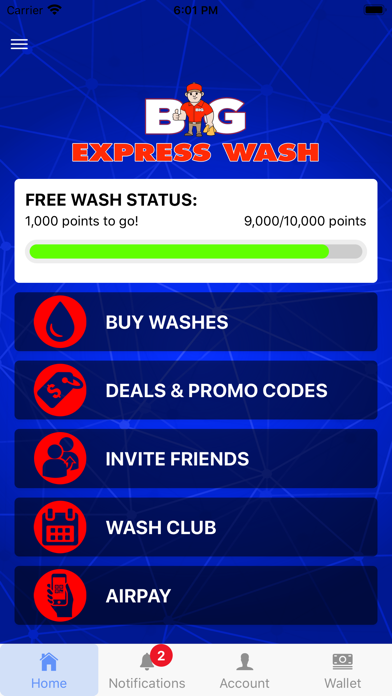 BIG Express Wash Screenshot 2 - AppWisp.com BIG Express Wash Screenshot 2 - AppWisp.com