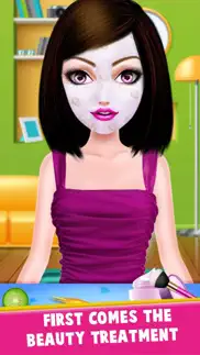 fashion salon girl makeup game iphone screenshot 3