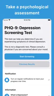 How to cancel & delete depression test⁺ 1