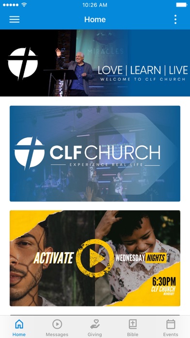 CLF Church - Newberry Screenshot