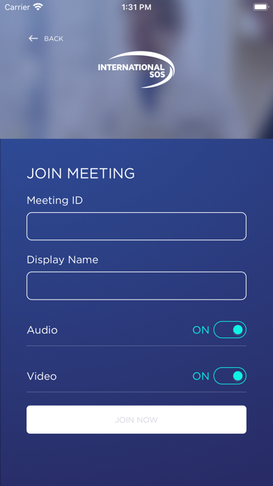 Clinics TeleConsultation Screenshot